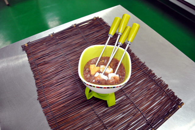 녹차활용 음식만들기 체험행사(인절미퐁듀 만들기)